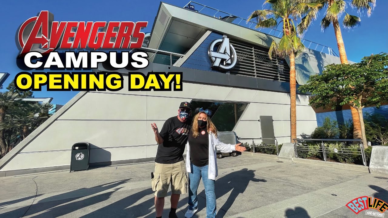 Opening Day of Avengers Campus at Disneyland Resort! All of the food, Web Slingers Attraction & Fun!