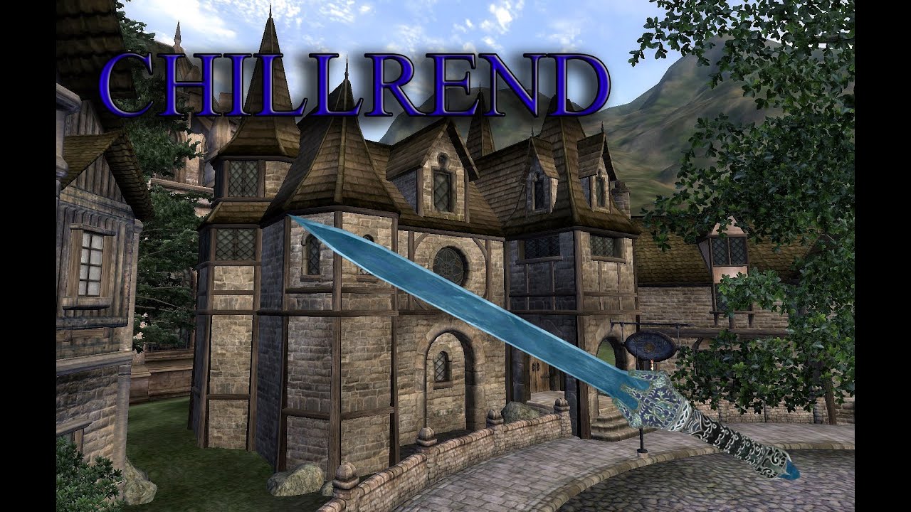 The Elder Scrolls IV: Oblivion Rare Weapon And Armor Part 12: Chillrend