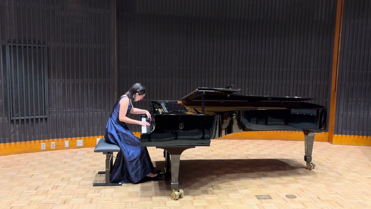 Ellen Li plays Schumann - Kreisleriana: III. Sehr aufgeregt