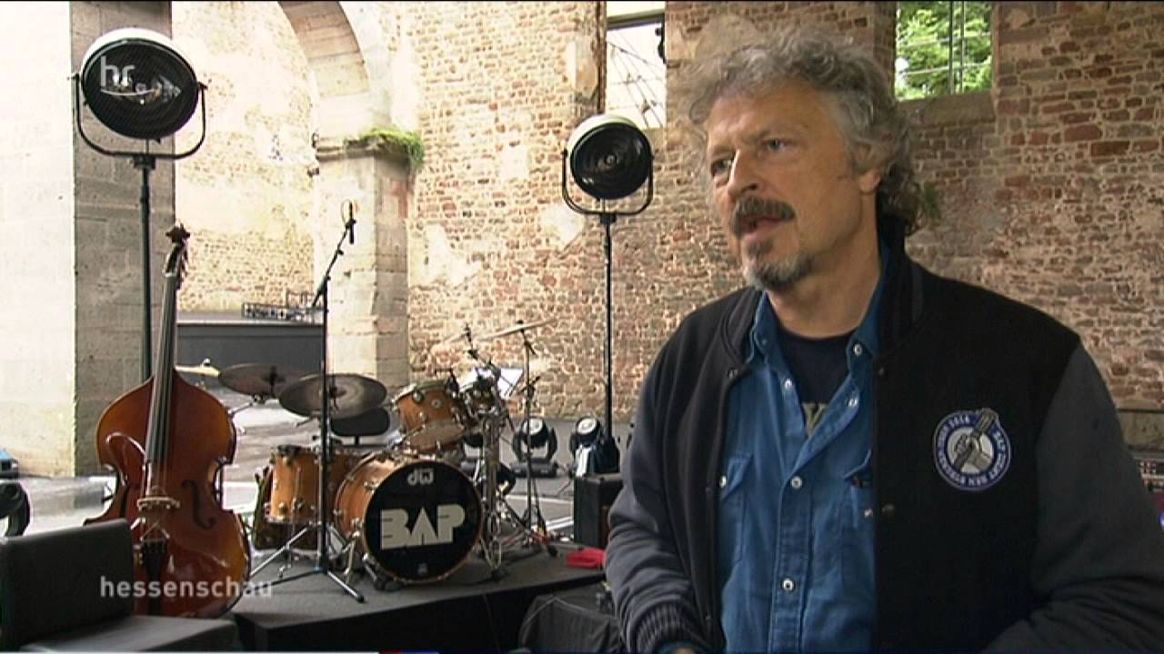 Wolfgang Niedecken in der Hersfelder Stiftsruine