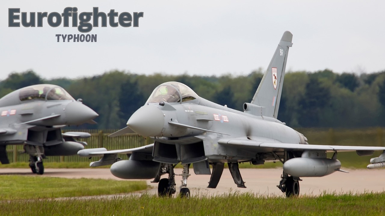 Eurofighter Typhoon: A Máquina Que Defende a Europa em Qualquer Tipo de Missão!