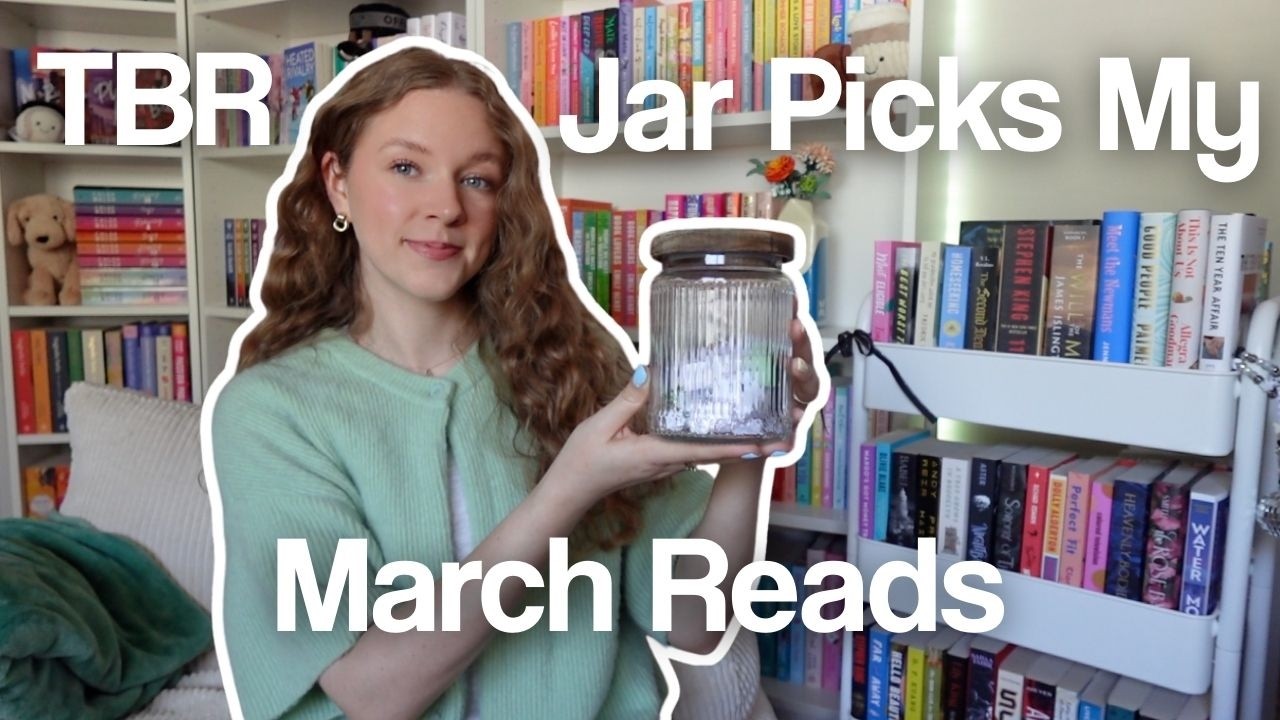 В моей банке TBR Jar 🫙 собраны книги, которые я планирую прочитать в марте 🍀