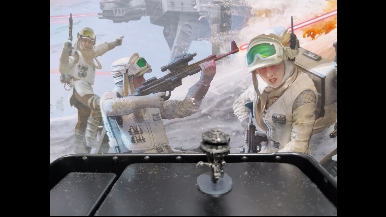 Star Wars: Battle of Hoth. Probe droid painting tutorial.