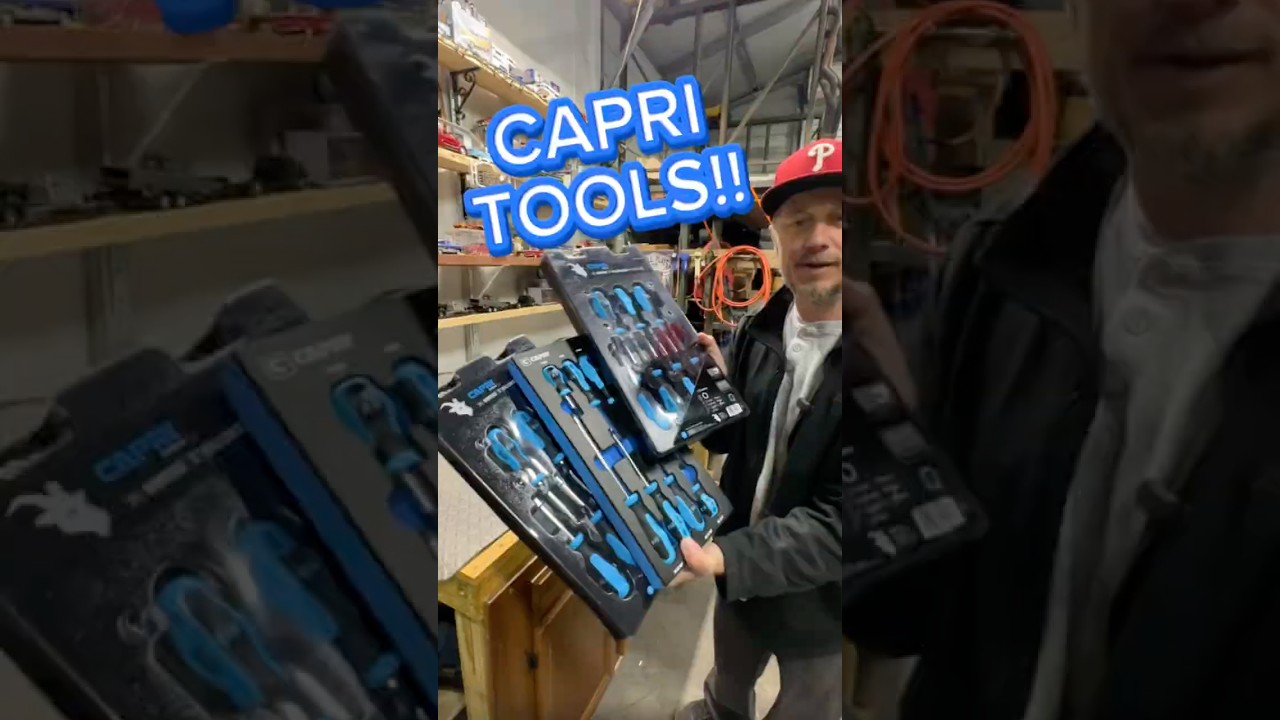 This is a very nice quality set of Capri Tools Kontour Screwdrivers & hollow shank nut drivers.