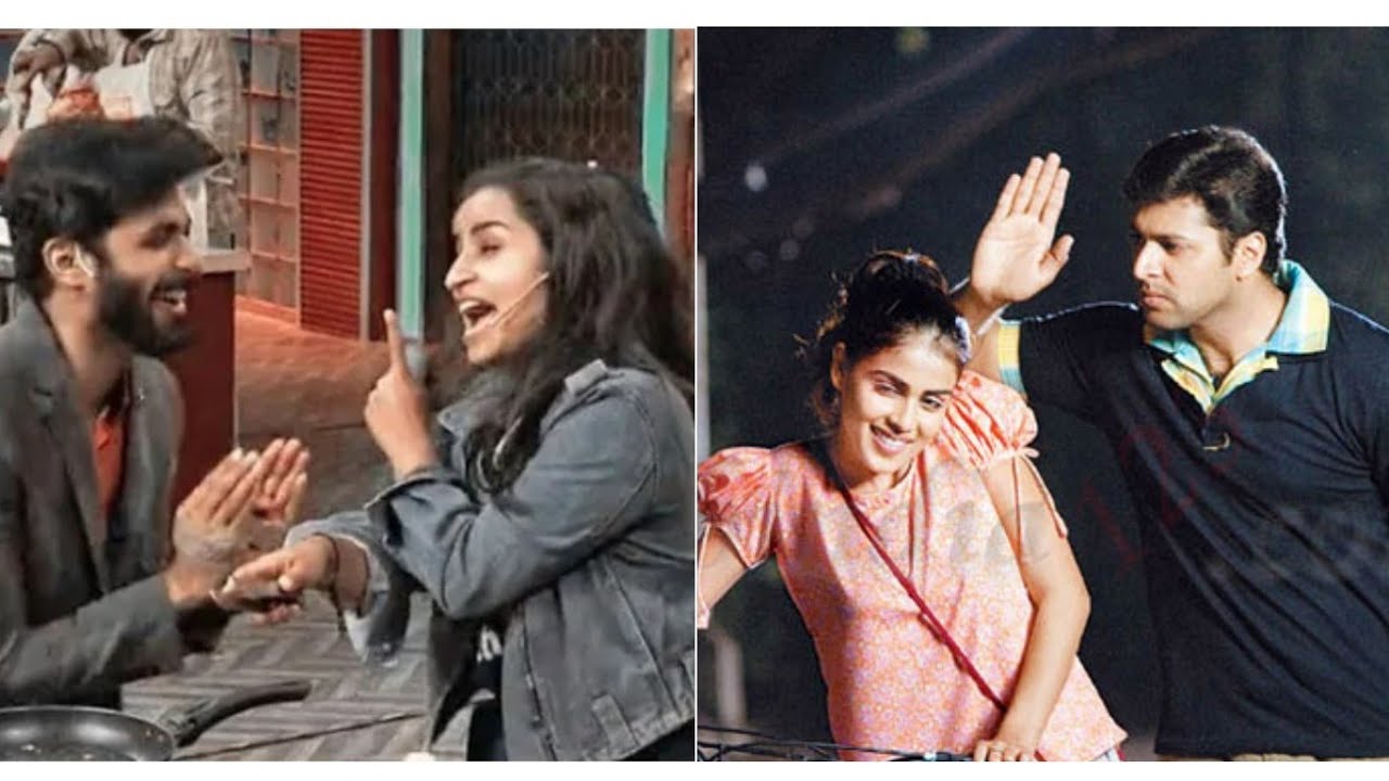 Ashwin Shivangi💜Santhosh Hasini😻🙈Sync💗Shivangi and ashwin💕pari nisasa song whatsup status💞adada song