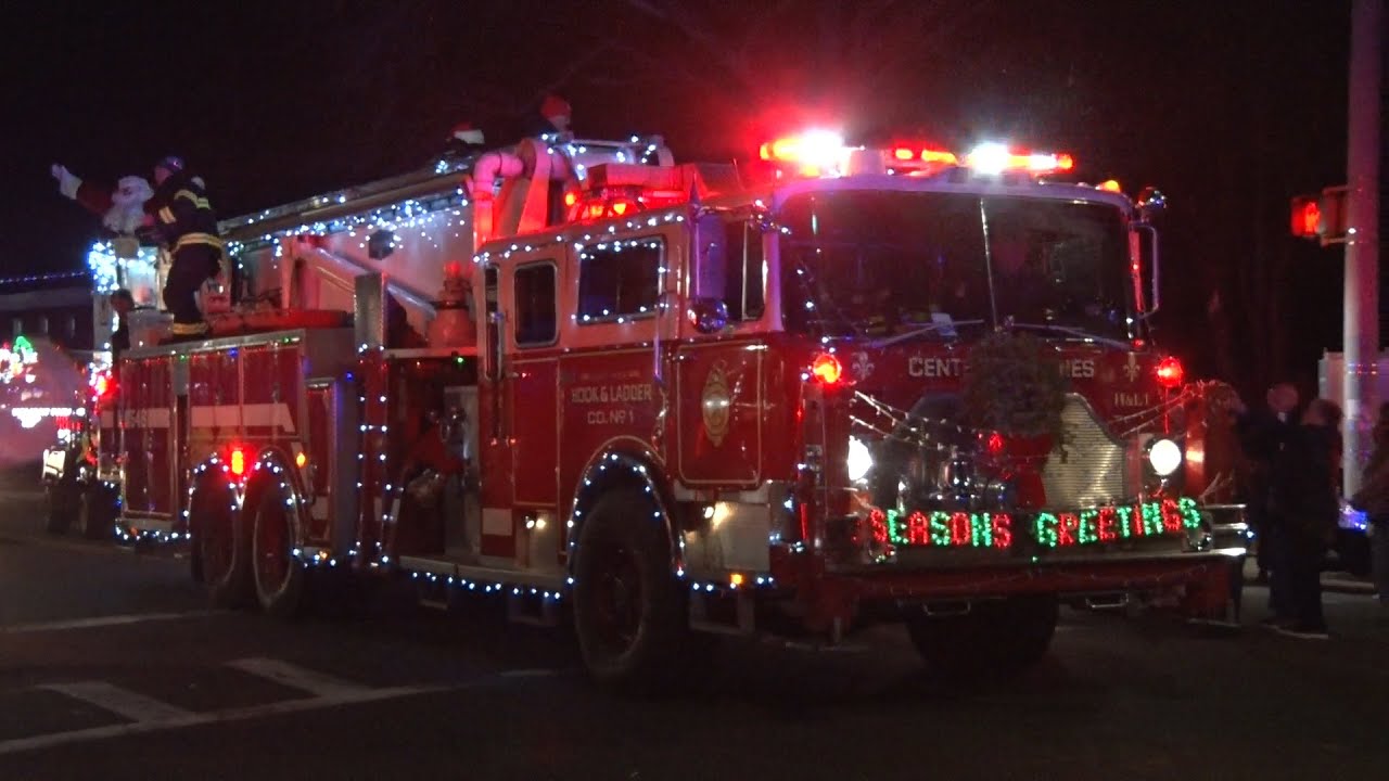 2025 Center Moriches NY Fire Department Holiday Parade of Lights 12/13/25