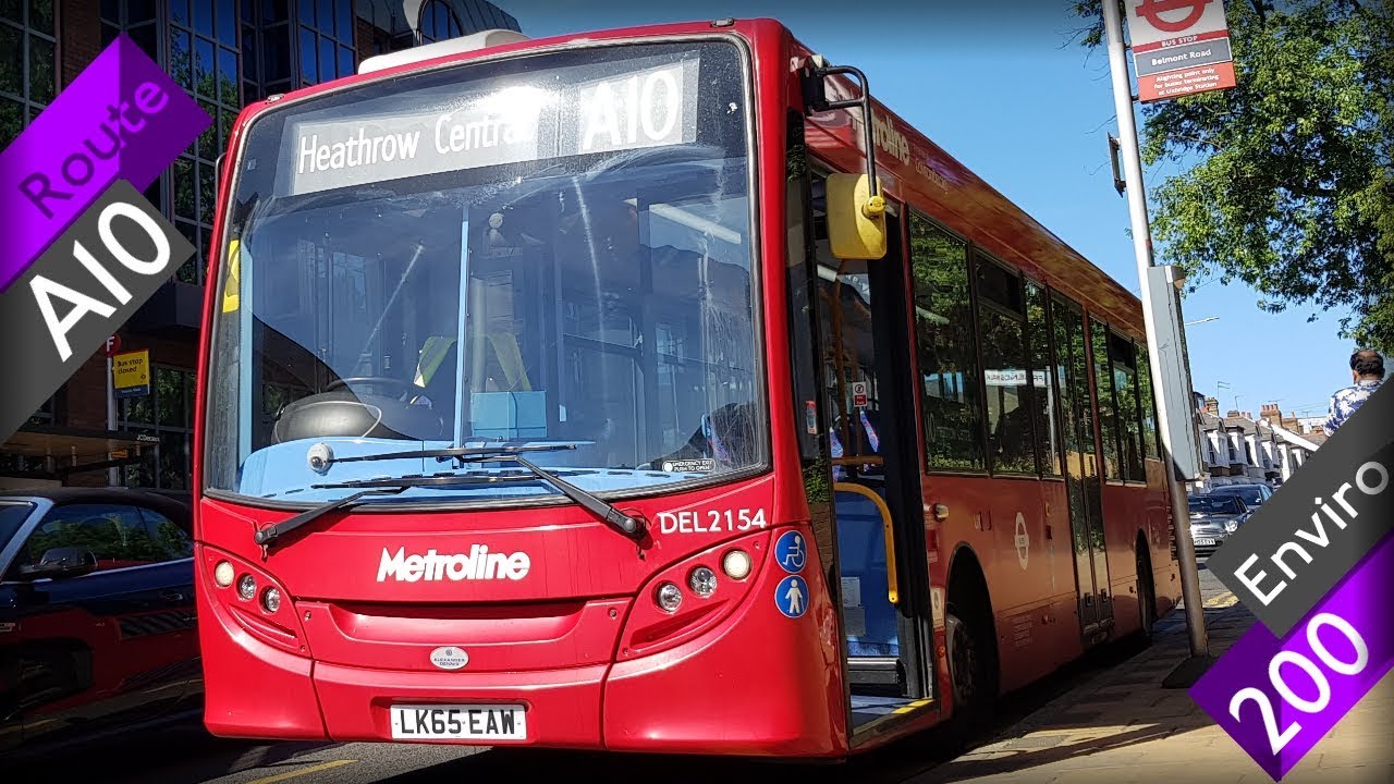 *FULL KICKDOWN* DEL2154 (LK65EAW) ENVIRO 200 on Route A10 [Metroline]