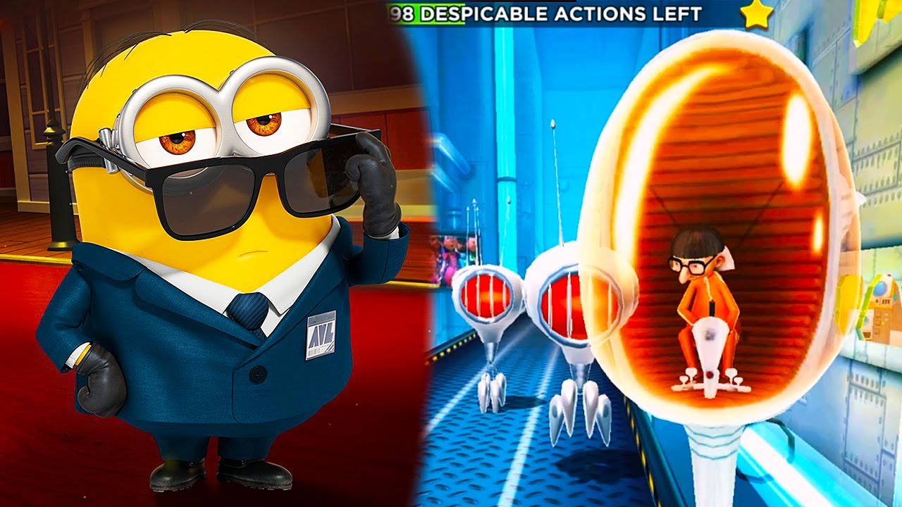 AVL suit minion vs Vector and His Drones ! Despicable me minion rush game