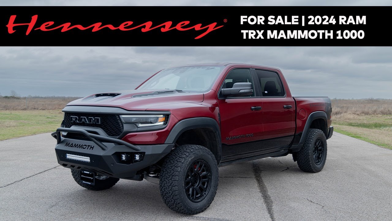 SOLD | 2024 Ram TRX Crew Cab | Mammoth 1000 | Delmonico Red