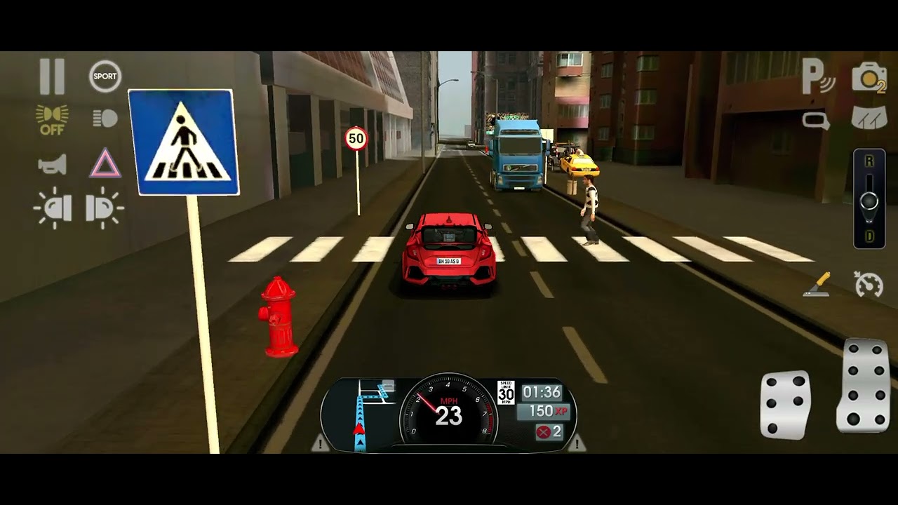 Car drive game 