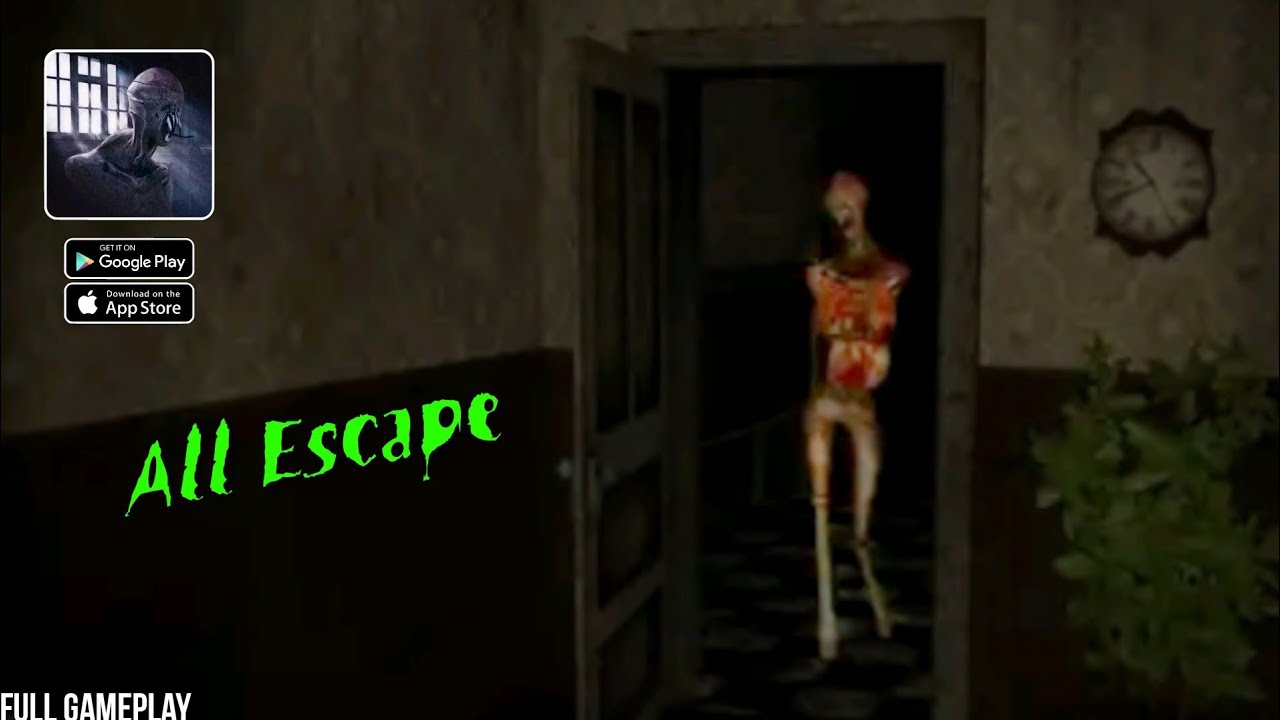 The Dark Pursuer All Escape Full Gameplay Abandoned Hospital, Remote Field, Old Tunnels