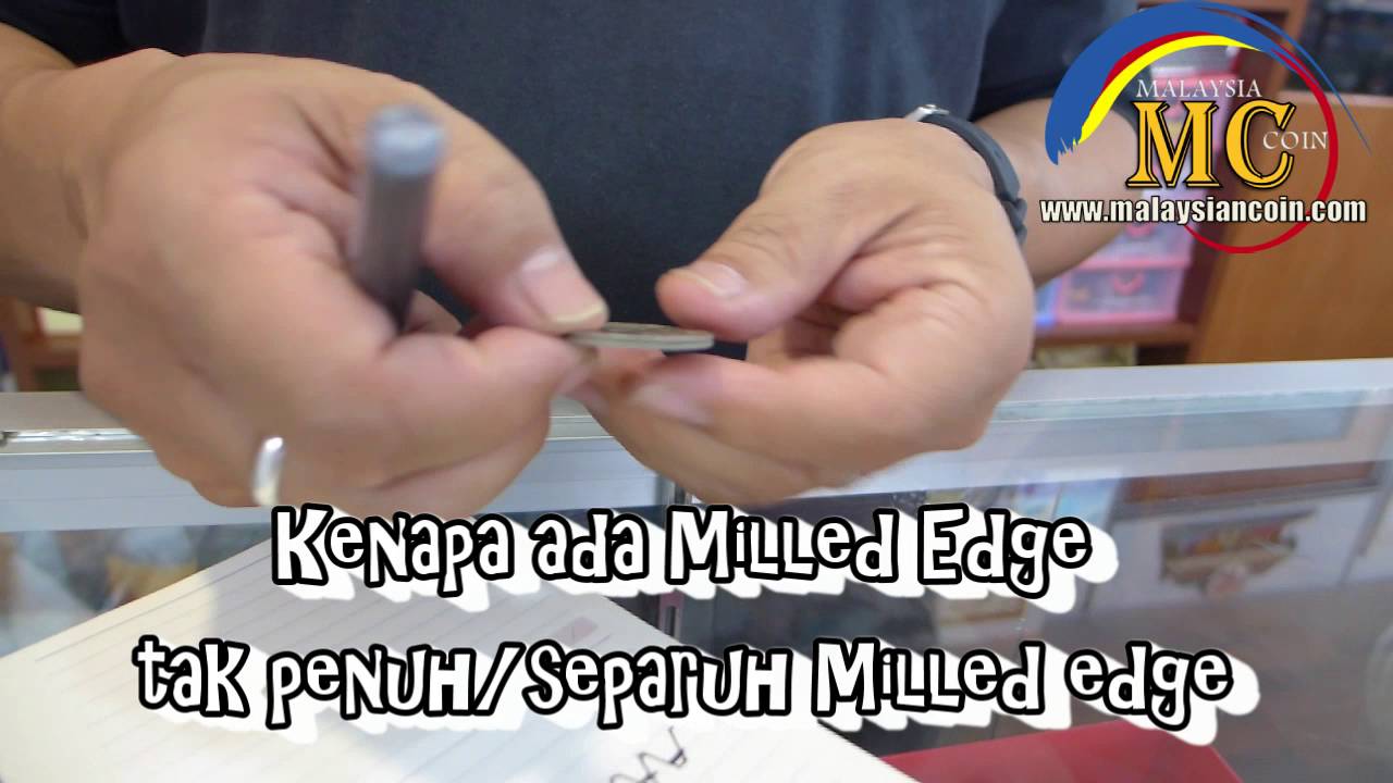 50 sen milled edge Palsu atau Tulen?