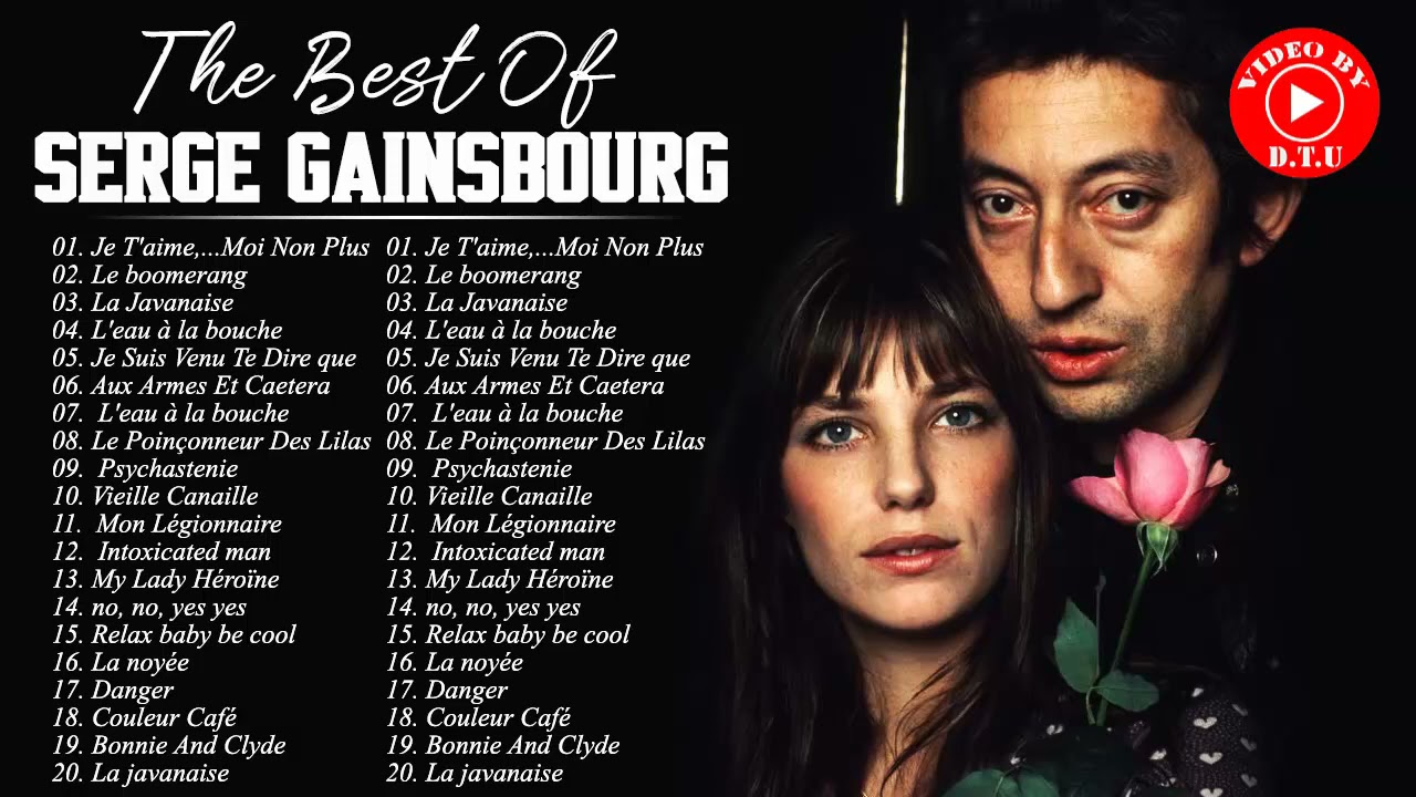 Serge Gainsbourg Les Plus Grands Tubes 📻 Serge Gainsbourg Meilleures Chansons 📻 Full Album 2021