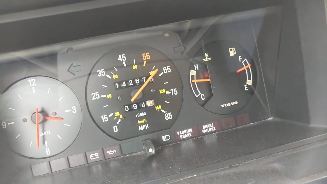 Volvo 240 diesel automatic 0-60
