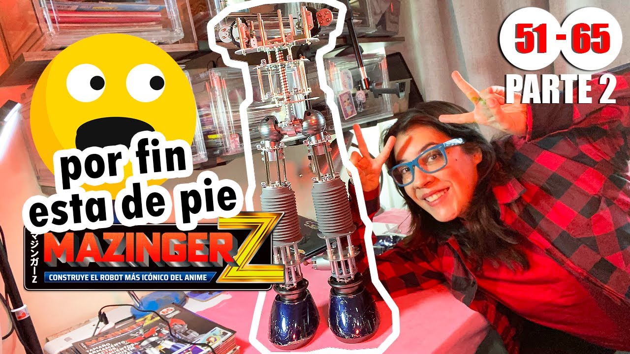 ¡5 días ARMANDO la estructura! 🤖 MAZINGER Z Salvat México (parte 2)