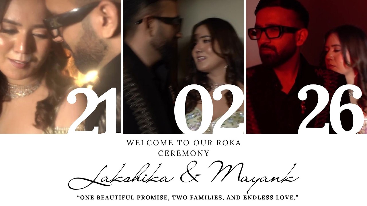 Roka Ceremony II Teaser 2026 II Lakshika & Mayank II Suyash Rastogi Photography