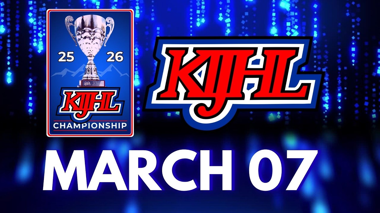 KIJHL GAMEDAY - Saturday, March 07, 2026
