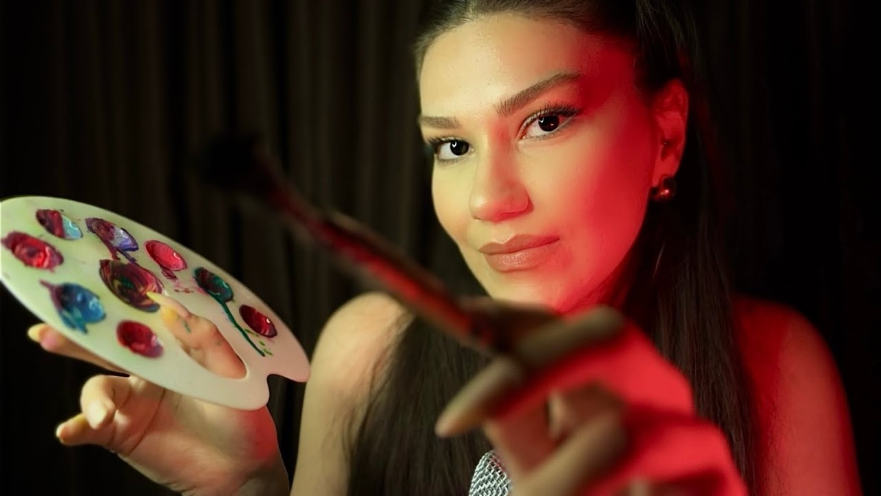 Türkçe ASMR | Seni Boyuyorum 🎨 Renklerle Terapi | Enerji Yenileme | Özel İlgi #asmr #türkçeasmr