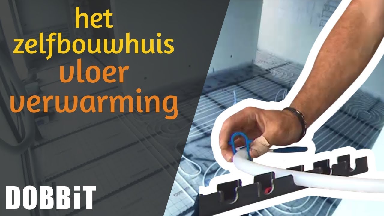 Het Zelfbouwhuis - vloerverwarming leggen