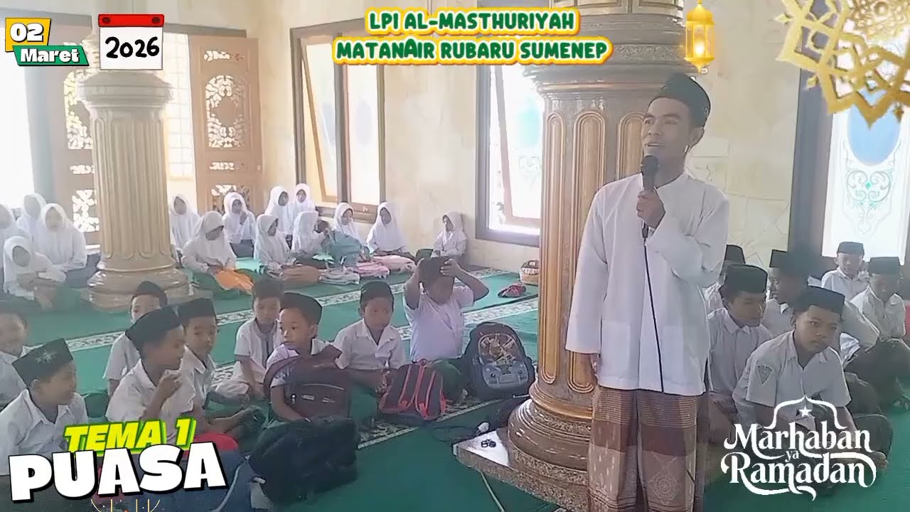 Pesantren Kilat(Pondok Ramadhan)Yayasan Pendidikan Islam Al-Masthuriyah Matanair Rubaru Sumenep