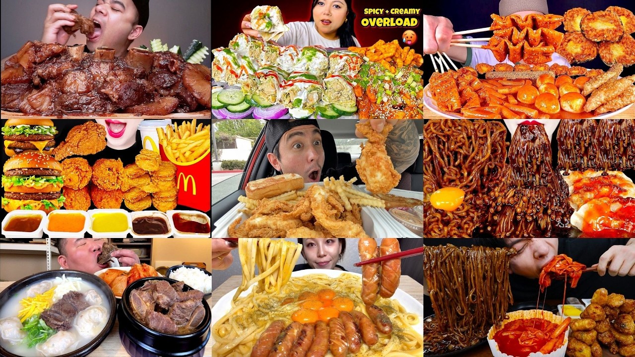 BEST MUKBANG ASMR Delicious Until the Last Bite | Yukichi 🐾