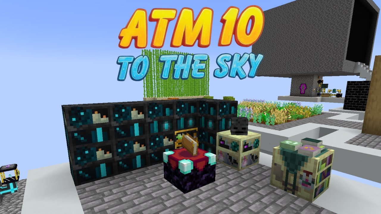 The Warden & Max Level Enchantments | All The Mods 10 To The Sky Ep 12