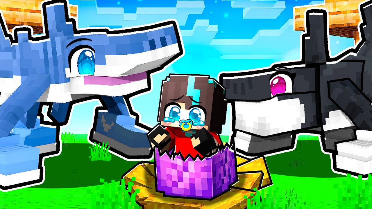 ¡CREE una Familia de ITALIAN BRAINROTS en Minecraft! 😱🐬