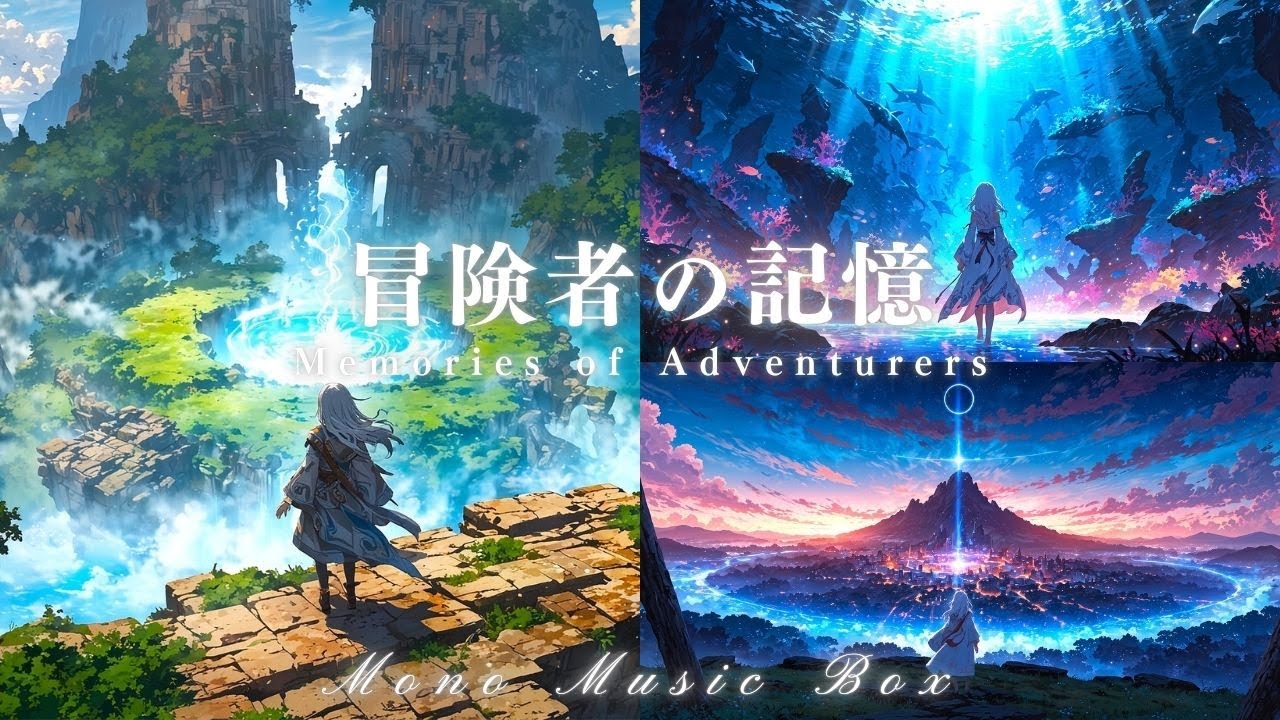 【ケルト音楽/Celtic music】「冒険者の記憶」アルバム全12曲【作業用/勉強用/睡眠用BGM】