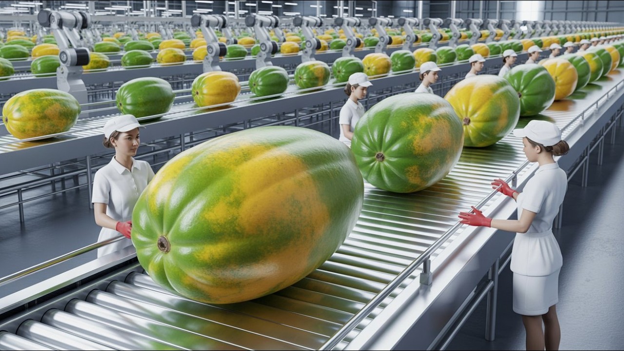 Tour por una Planta de Papaya: Cómo se Convierte la Papaya Cruda en Producto Listo para Vender