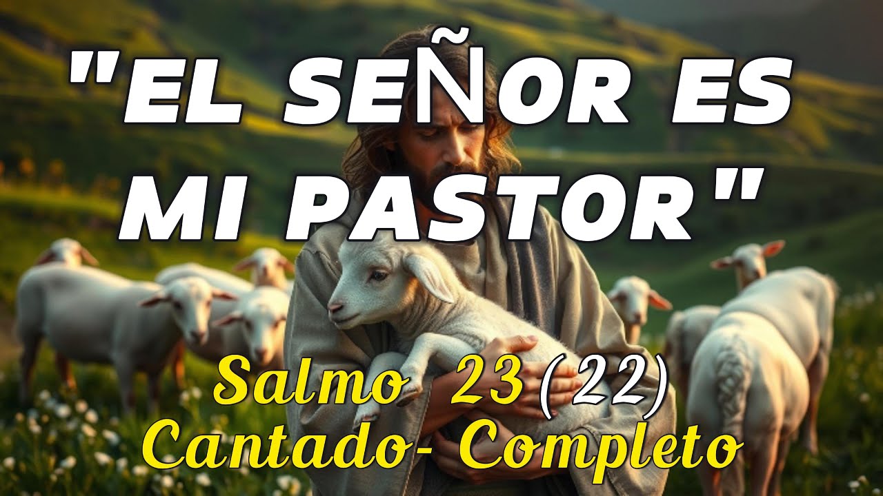 El Señor es mi Pastor | Salmo 23 (22)Cantado | Paz y Confianza en Dios