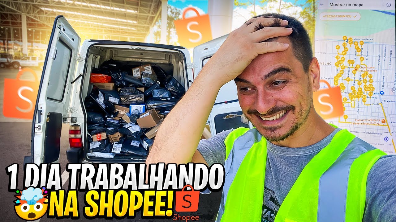 PRIMEIRA vez trabalhando na SHOPEE + valores 💰