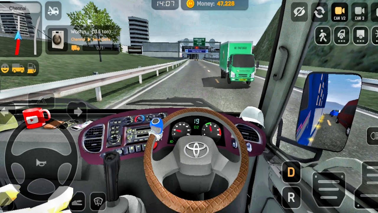 Minitruck Simulator Vietnam GamePlay - Vietnam Roads Driving Experience - Android GamePlay