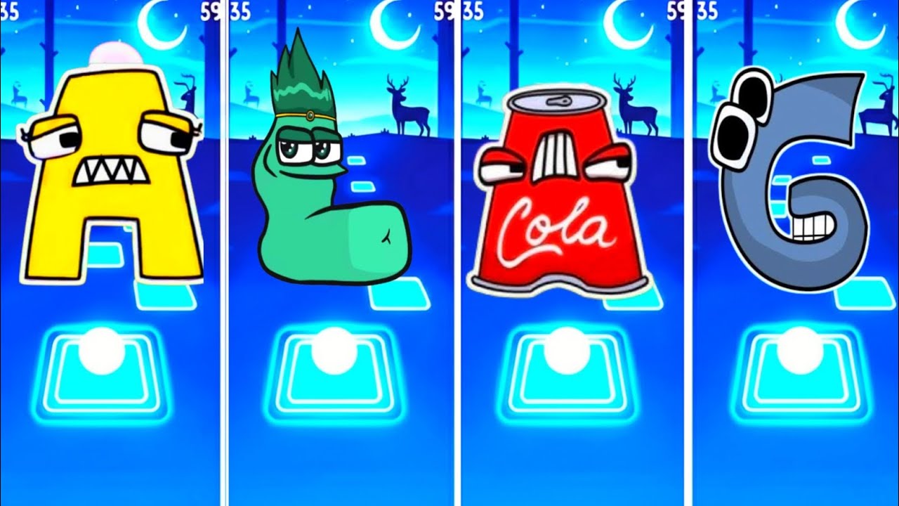 Evil Alphabet Lore - A 🆚 Evil Alphabet Lore - B 🆚 C 🆚 D. 🎶 Who Is Best?🎵 Tell We? 😍