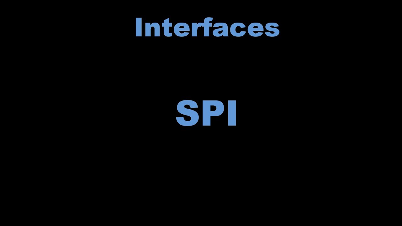 Интерфейс SPI