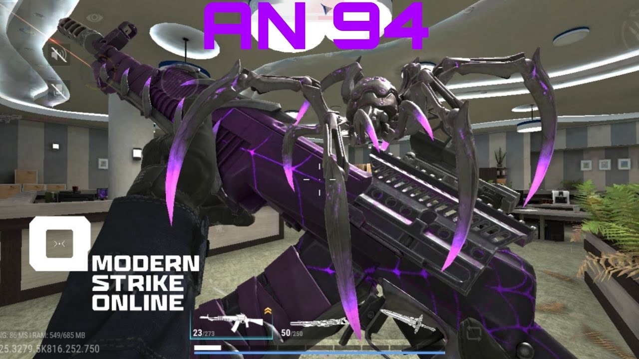 AN 94: ОБЗОР НА АВТОМАТ С ДВОЙНЫМ УРОНОМ В Modern Strike Online