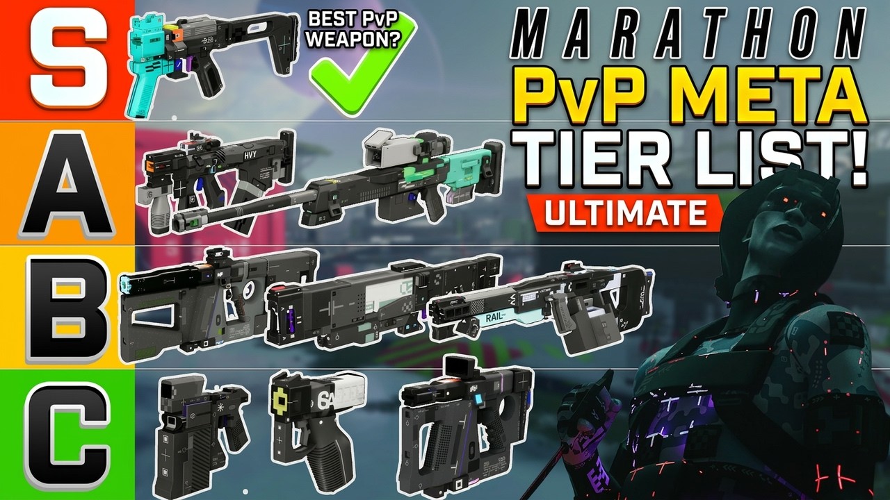 Marathon Weapon Tier List | PvP Meta