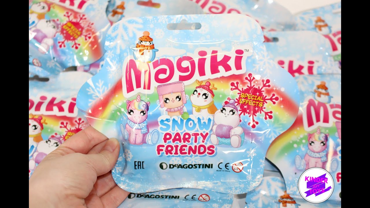 Маджики - Снежные друзья! Зимняя коллекция от ДеАгостини!! Горячая новинка!