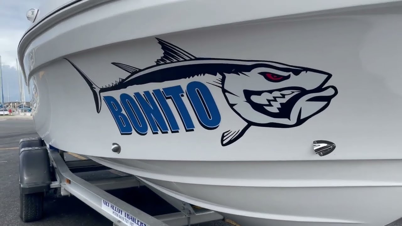 Fraser Island  Bonito Boats 560XT  Delivery!! and trial run!!