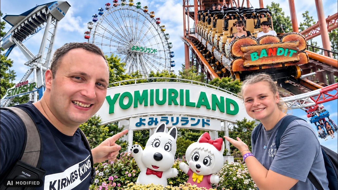 Verwirrender 3 in 1 Freizeitpark bei Tokyo 🤨 | Yomiuriland 2026 (+ Toilettentest)