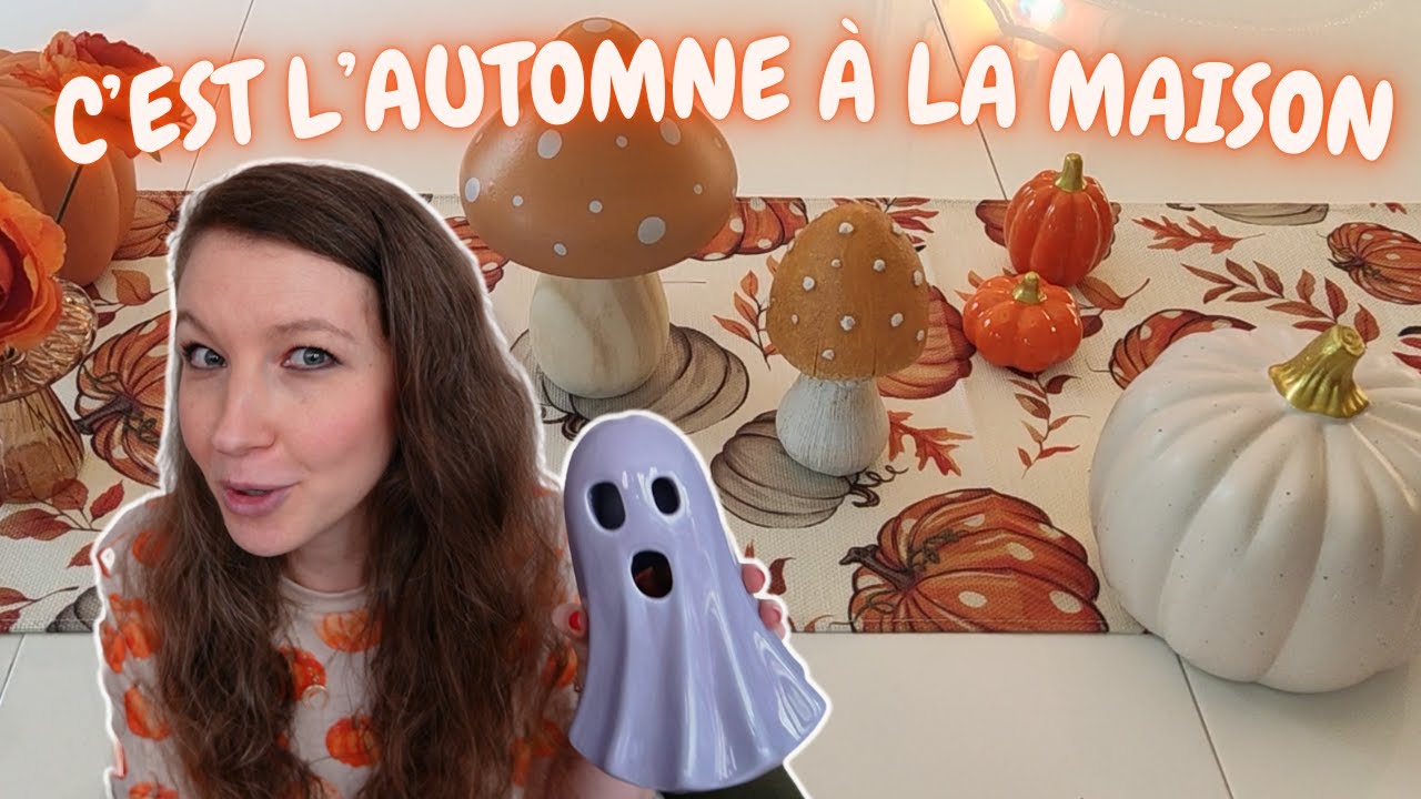 Déco d'automne - ambiance cosy : plein de citrouilles et petits achats (mini haul) décoration maison