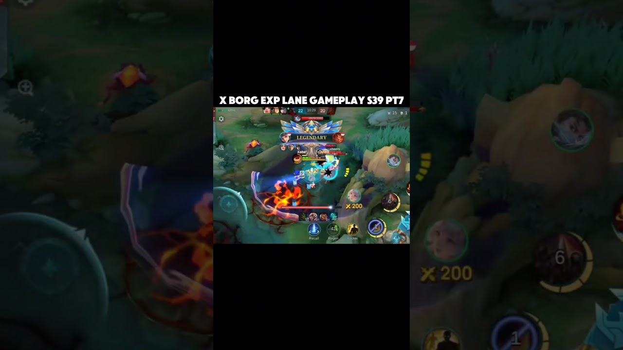 X Borg Exp Lane Gameplay S39 Part 7 | Mobile Legends: Bang Bang