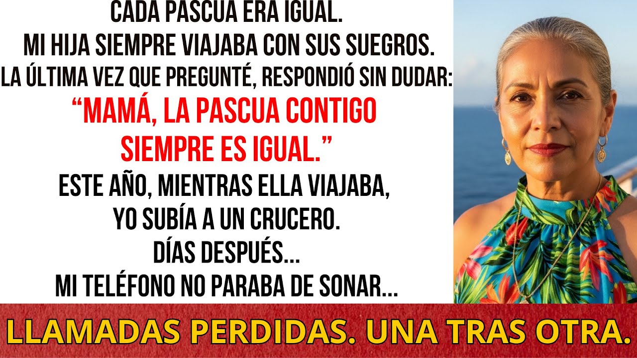 “Mamá, la Pascua contigo siempre es igual”… días después, sus llamadas no paraban