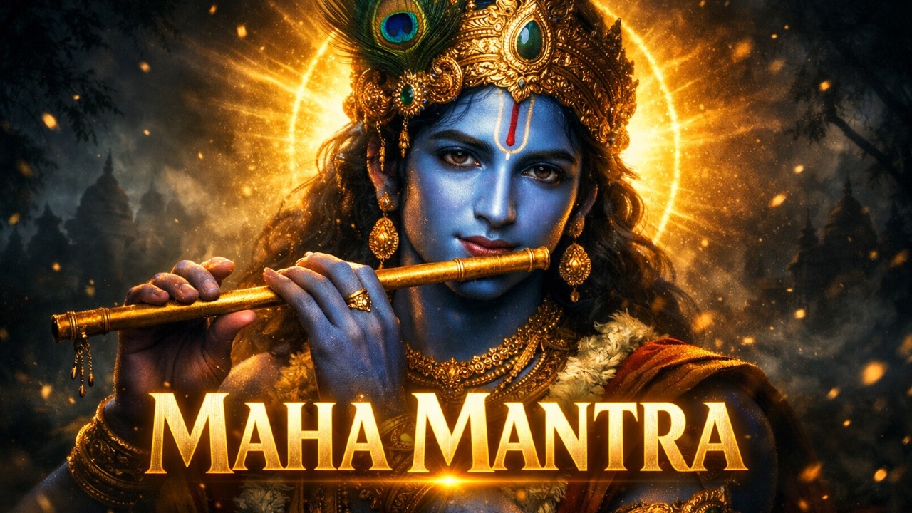Hare Krishna Hare Rama | Night Maha Mantra for Deep Relaxation & Rest