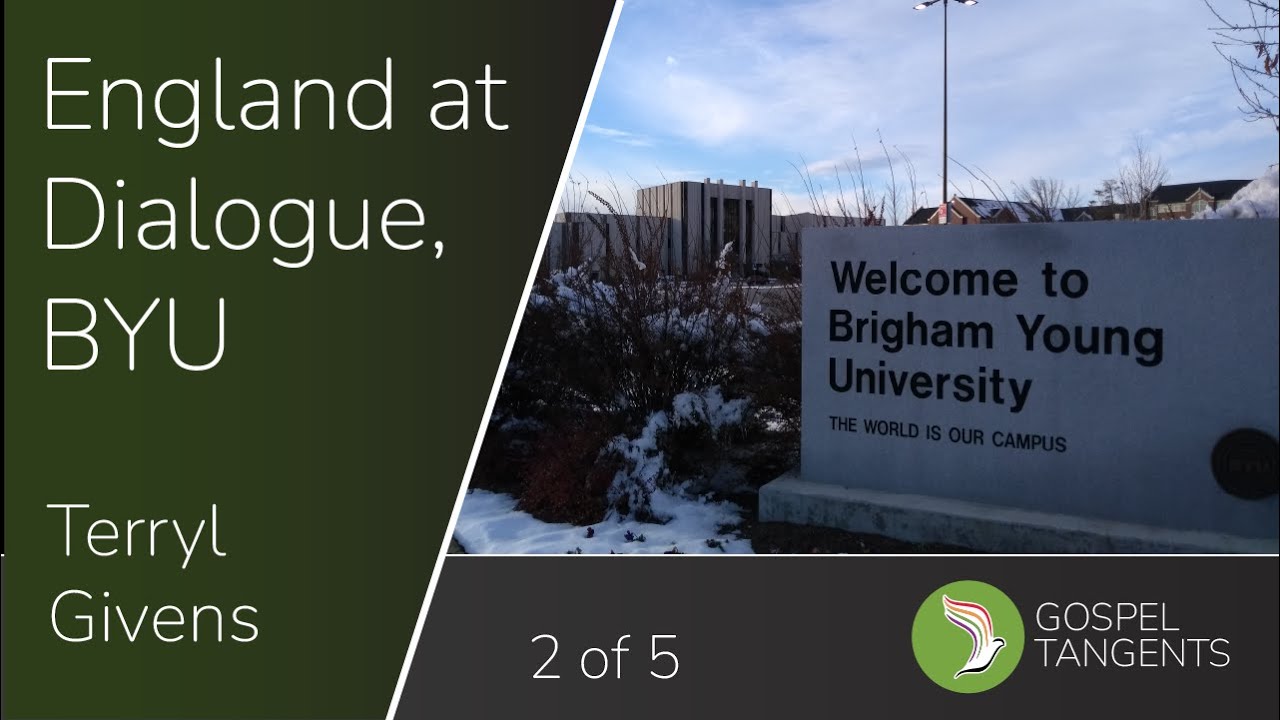 680: England at BYU, Dialogue (Terryl Givens Part 2 of 5)