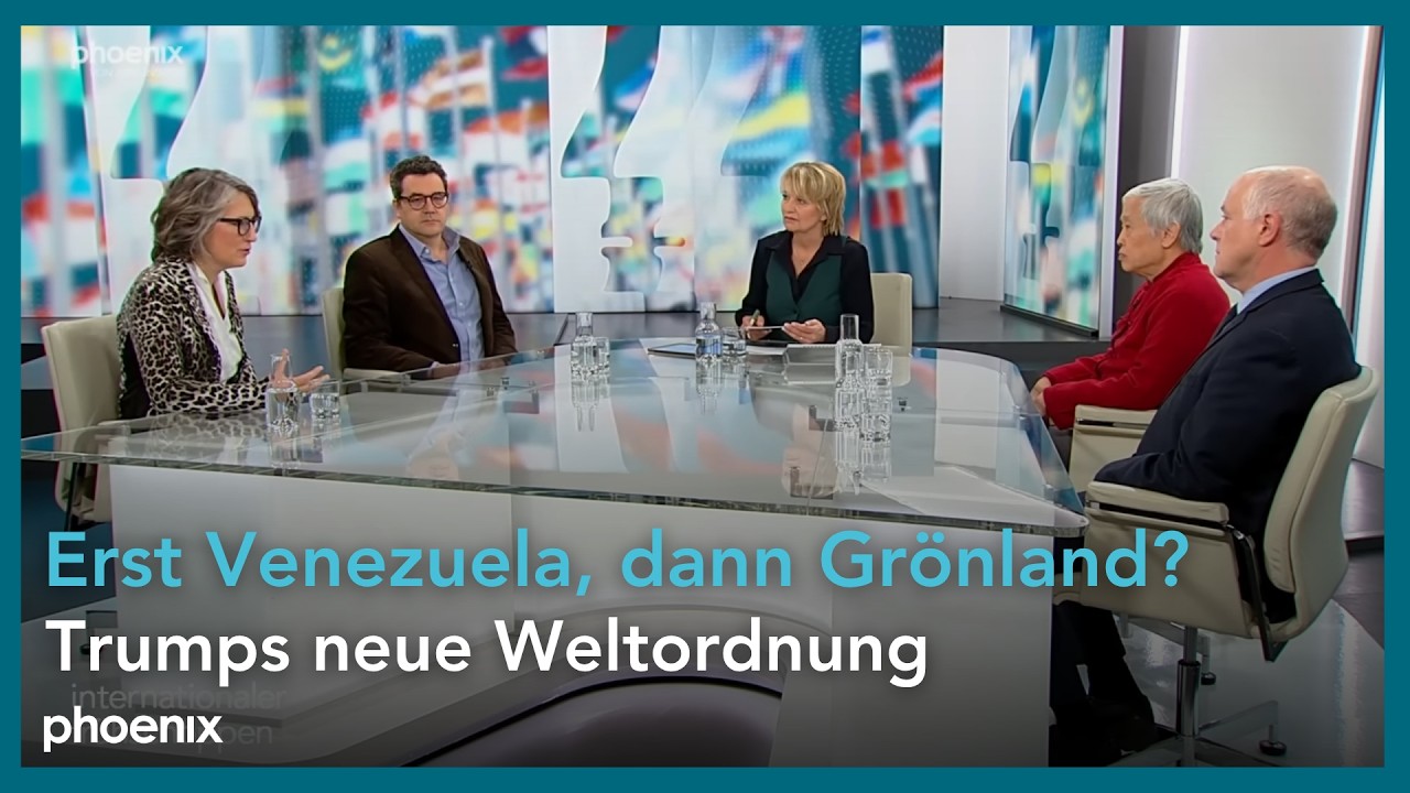 internationaler frühschoppen: Erst Venezuela, dann Grönland?  – Trumps neue Weltordnung | 11.01.26