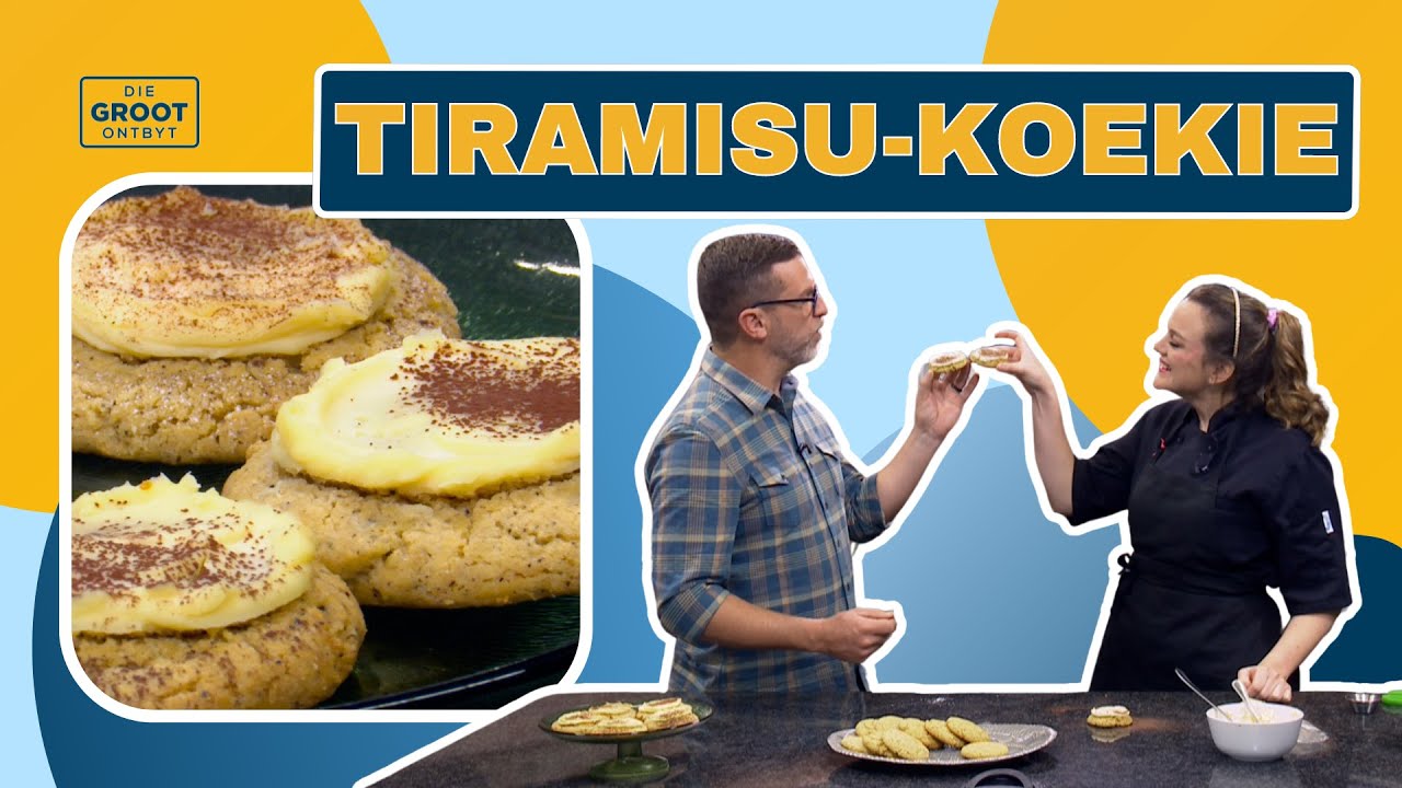 GROOT Kombuis | Reinate van den Berg-Lord maak Tiramisu Koekies | 3 Julie 2024