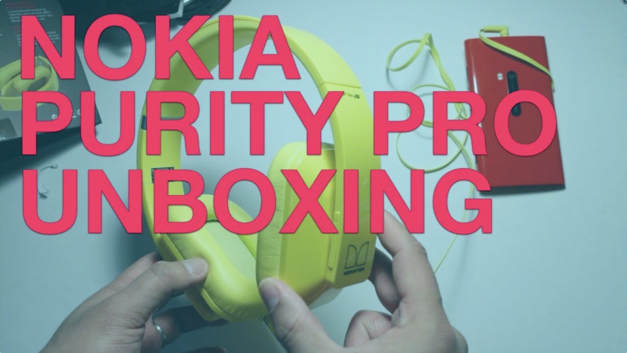 Nokia Purity Pro Unboxing, Wireless Stereo Headset by Monster
