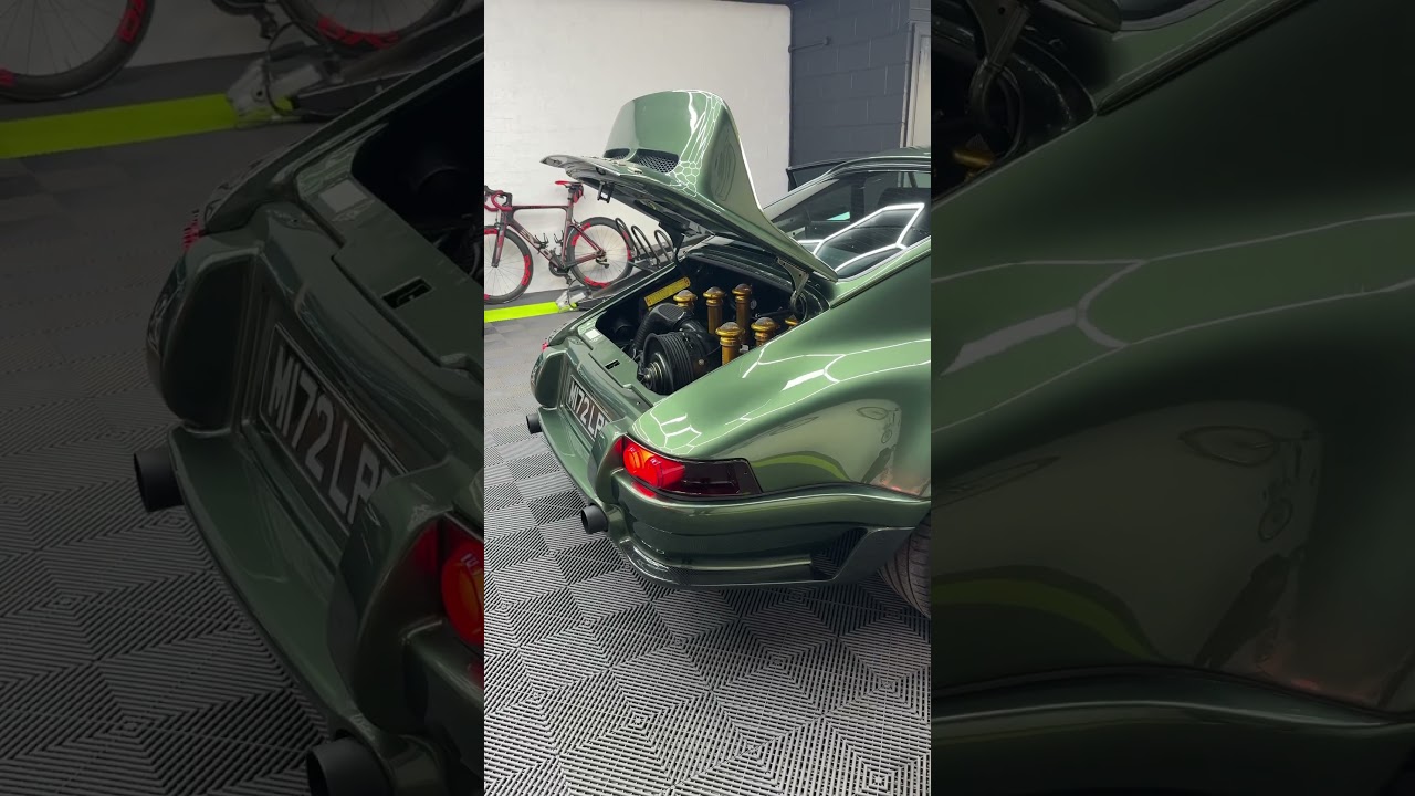 This Porsche 911 restomod sounds angry 😡 #porsche #cars #autos #automobile
