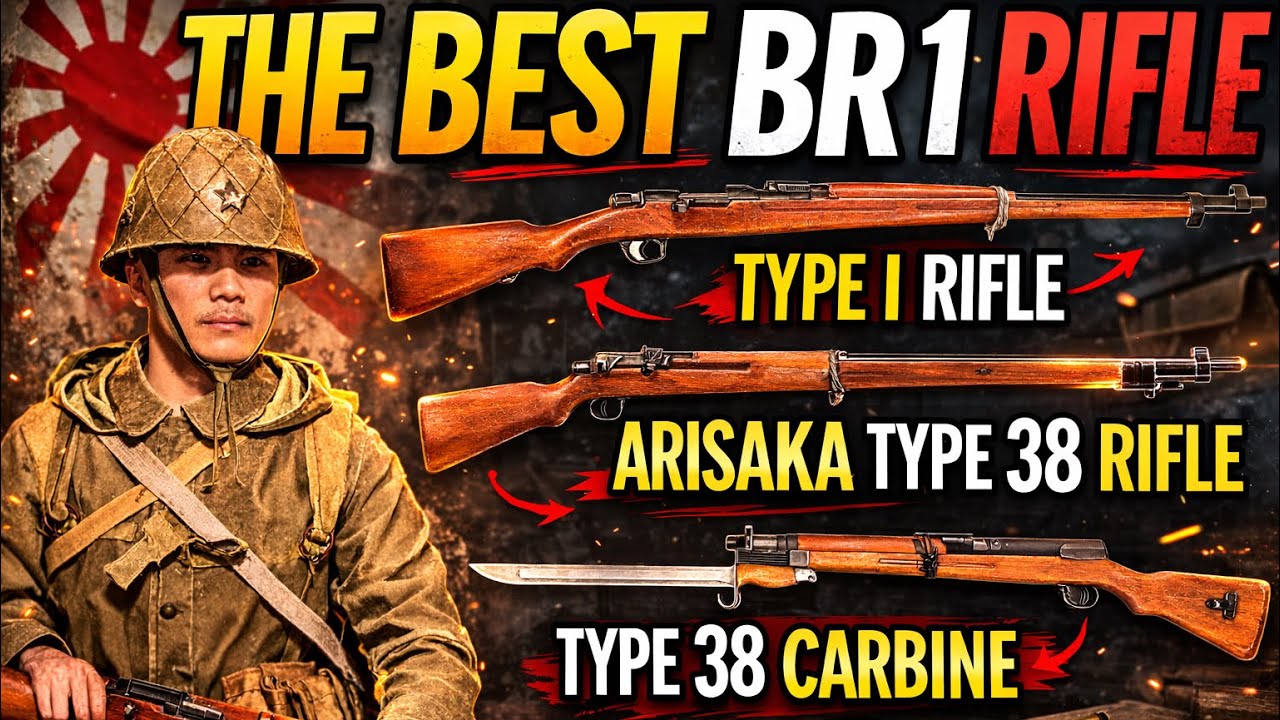 ENLISTED | BEST BR1 RIFLE  (JAPAN)
