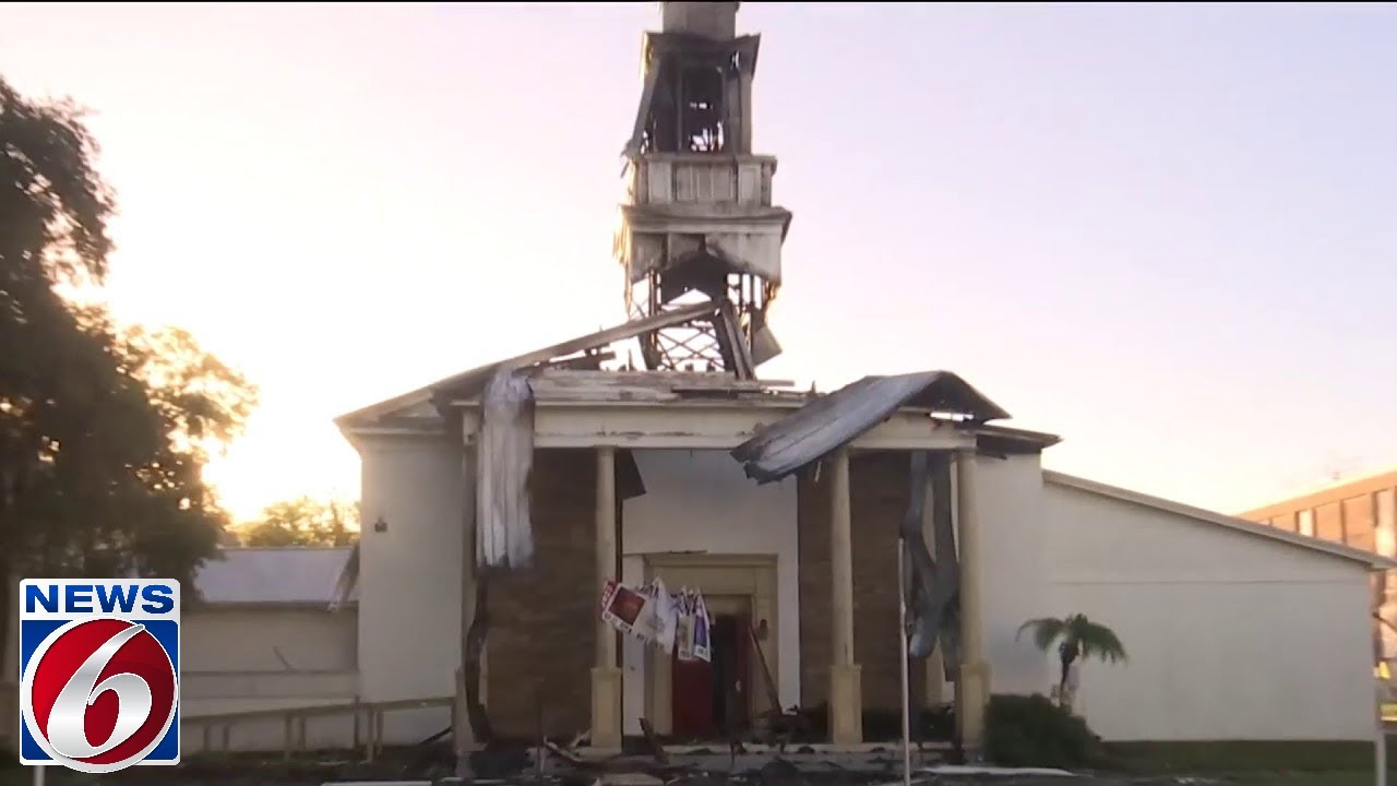 Fire damages historic Flagler Playhouse in Bunnell